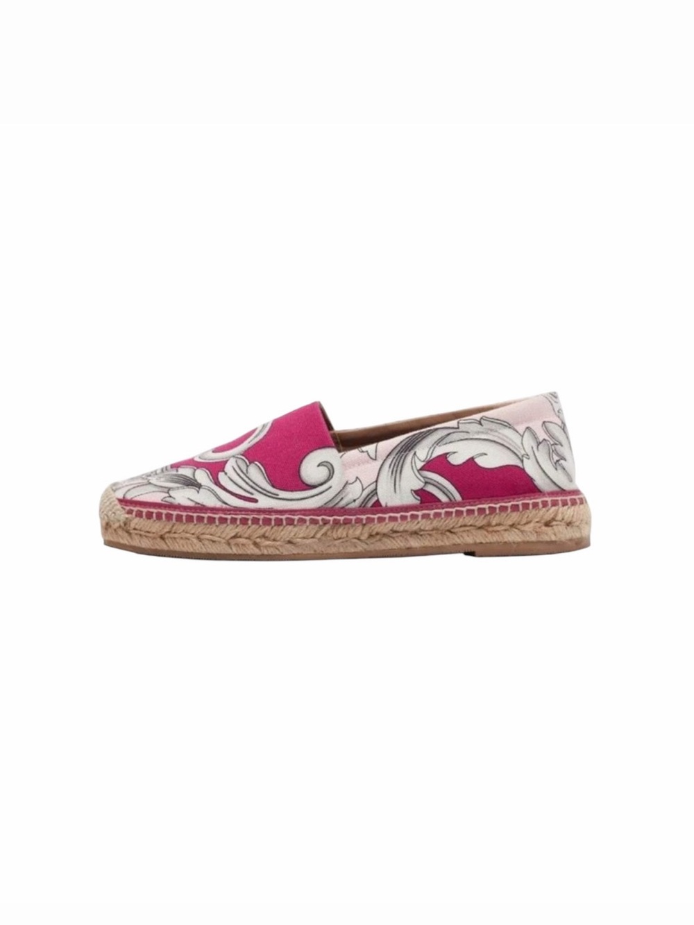 Versace
Versace Multicolor Canvas Espadrille Flats